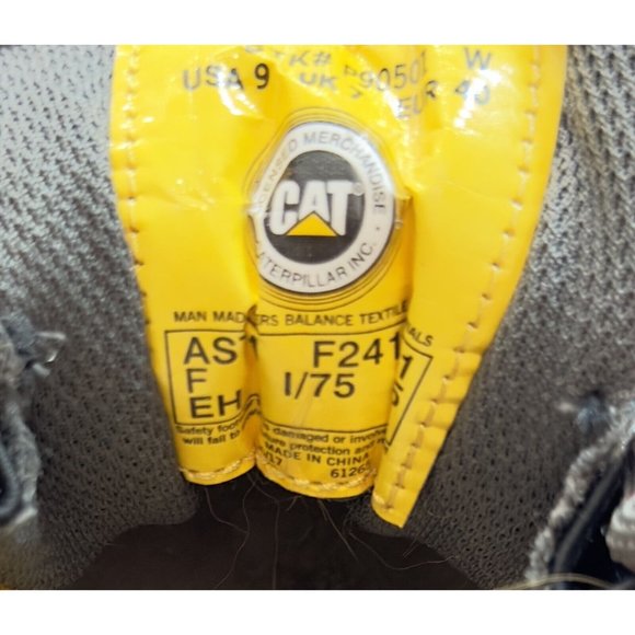 Ergo Cat Caterpillar Steel Toe Comfort Sneaker Shoes Women's 9 Pink Gray Flex - Picture 14 of 15